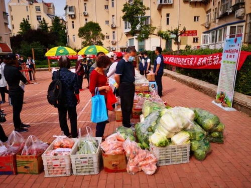 青島市南湛山社區(qū) 半小時售罄3000斤！新鮮蔬果進(jìn)社區(qū)，助農(nóng)惠企利民見實(shí)效